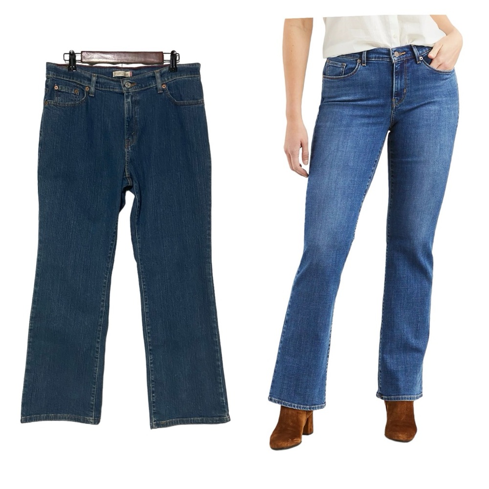 Vintage Levi’s 550 Relaxed Boot Cut Denim Jeans Blue